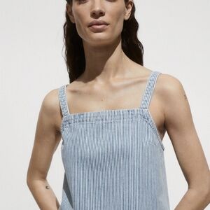 MNG Denim Crop Top